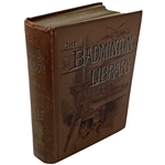 1902 The Badminton Library Book by Horace G. Hutchinson