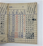 Ben Hogan & Snead Signed Scored 1945 Exhibition at Shaughnessy Heights GC Scorecard JSA ALOA