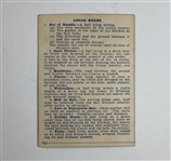 Ben Hogan & Snead Signed Scored 1945 Exhibition at Shaughnessy Heights GC Scorecard JSA ALOA