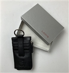 Two Masters Tournament Official Merchandise Items Including a Knit Beanie and Lodis Leather Card Holder