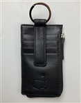 Two Masters Tournament Official Merchandise Items Including a Knit Beanie and Lodis Leather Card Holder