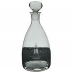 Golf Club Crystal Decanter Tiffany & Co. w/ Stopper