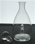 Golf Club Crystal Decanter Tiffany & Co. w/ Stopper