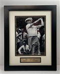 Ben Hogan Golden Anniversary Ltd Ed Iron Set Number 1017 of 1953 in Display w/ Photo & Nameplate