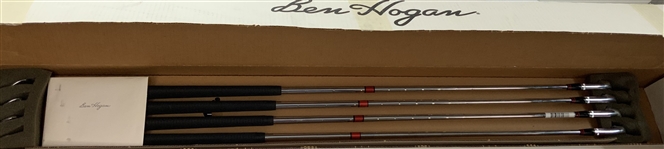 New/Unused Set of Ben Hogan Apex Forged 3-9 Irons & Equalizer Wedge in Original Box