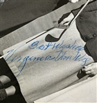 1934 Virginia Van Wie Signed Silver Gelatin Press Photograph U.S. Women's Amateur Golf Championship JSA ALOA