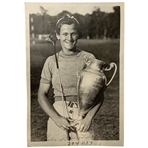 Babe Didrikson Zaharias Signed Vintage Golf Championship Photograph by Francis Miller JSA ALOA
