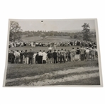 Joyce Wethered & Johnny Dawson vs Glenna Collett & Gene Sarazen Exhibition Photo