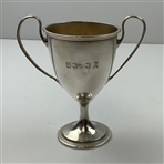 Syracuse University 1911 Gorham Sterling Silver Enameled Golf Trophy
