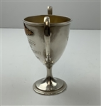 Syracuse University 1911 Gorham Sterling Silver Enameled Golf Trophy