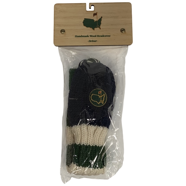 The Masters Tournament Official Handmade Wool Knit Driver Headcover