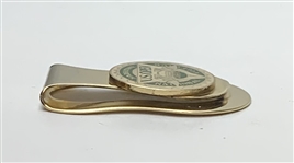1991 U.S. Open Hazeltine National Golf Club Money Clip - Payne Stewart’s 1st Open Win