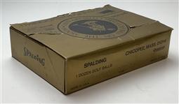 Spalding 1971 Commemorative Moonball Limited Edition Empty Cardboard Golf Ball Box
