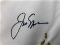 Arnold Palmer and Jack Nicklaus Dual Signed King and Bear World Golf Village Flag JSA ALOA