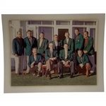 Gary Player's 2014 Masters Champs Dinner Menu Signed by 30 Champs JSA ALOA