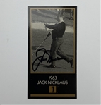 Jack Nicklaus (2) & Gary Player Signed 1993 Grand Slam Ventures Champions of Golf The Masters Collection Cards JSA ALOA