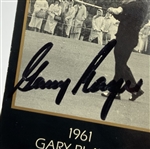 Jack Nicklaus (2) & Gary Player Signed 1993 Grand Slam Ventures Champions of Golf The Masters Collection Cards JSA ALOA