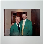 A Group of Official 2012 Masters Tournament Photography and Correspondence Addressed to Gary Player