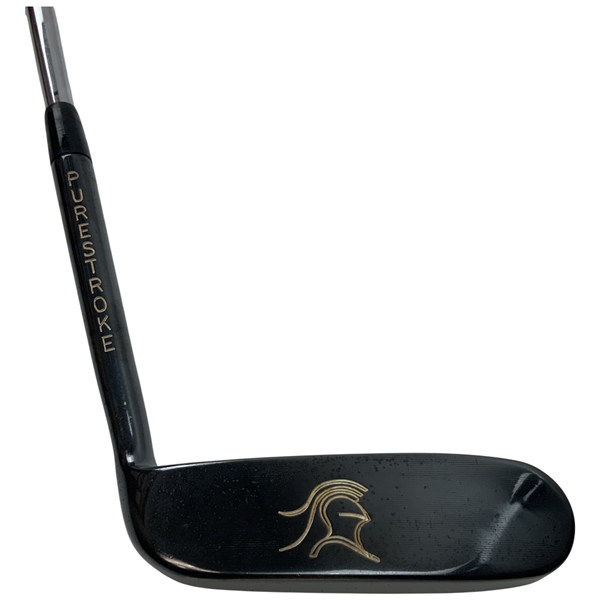 Purestroke Black Finish Blade Golf Putter with Matching Headcover