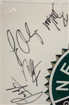 Framed 2012 Nedbank Golf Challenge Multi-Signed Commemorative Flag JSA ALOA