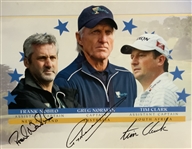 2011 Presidents Cup International Team Signed Limited Edition Print 442 of 500 JSA ALOA