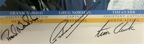 2011 Presidents Cup International Team Signed Limited Edition Print 442 of 500 JSA ALOA