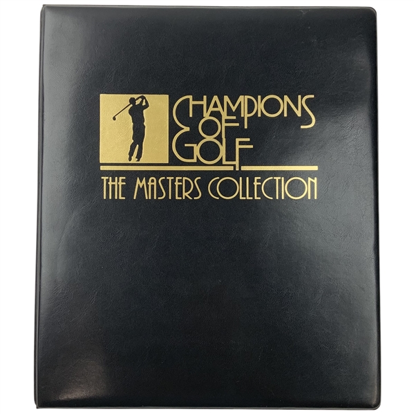 1997 Grand Slam Ventures Champions of Golf The Masters Collection Trading Card Set with Tiger Woods Card