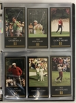1997 Grand Slam Ventures Champions of Golf The Masters Collection Trading Card Set with Tiger Woods Card