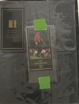 1997 Grand Slam Ventures Champions of Golf The Masters Collection Trading Card Set with Tiger Woods Card