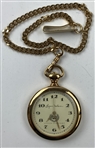 Byron Nelson LTD ED Eleventh Straight Pocket Watch w/ Signed Collectors Card JSA ALOA