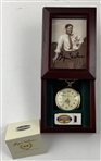 Byron Nelson LTD ED Eleventh Straight Pocket Watch w/ Signed Collectors Card JSA ALOA