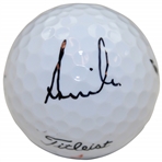 Annika Sorenstam Signed Masters Logo Golf Ball JSA ALOA