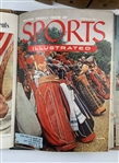 A Collection of 1954-1955 Sports Illustrated Magazines in Original Publisher Binders Including 1st Issue