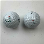 Augusta National Golf Club Logo Golf Balls and Knit Range Bag