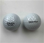 Augusta National Golf Club Logo Golf Balls and Knit Range Bag