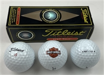 A Collection of Themed Collectible Golf Balls and Original Packaging including Dunlop Titleist Ram and Pinnacle