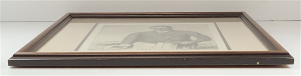 Bobby Jones 1930 Grand Slam Print By Artist W. Douglas Morhead - Framed