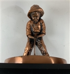 Pinehurst Country Club Putter Boy Copper-Finished Sundial by Balfour
