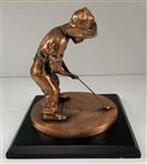 Pinehurst Country Club Putter Boy Copper-Finished Sundial by Balfour