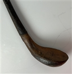 Late 19th Century R. Forgan Royal Crown Spliced Head Wood Golf Club