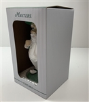 Undated Masters Tournament Ltd Ed Miniature Caddy Gnome in Original Box