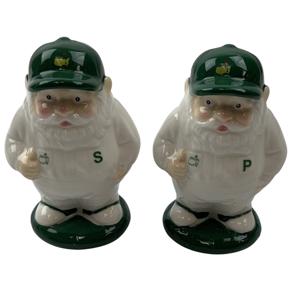 A Pair of Masters Tournament Golf Gnome Salt and Pepper Shakers