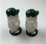 A Pair of Masters Tournament Golf Gnome Salt and Pepper Shakers