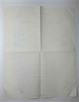 Vintage Golf Ephemera Including St. Andrews Old Course Map, Baltusrol and Mexico Pro-Am Flyer