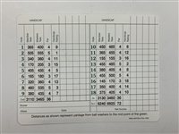 Crenshaw, Olazabal, Langer & Weir Signed ANGC Scorecards JSA ALOA