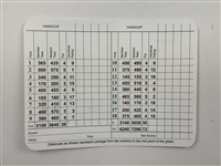 Langer, Goalby, Singh & O'Meara Signed ANGC Scorecards JSA ALOA