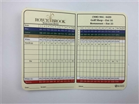 Eleven (11) Signed Golf Scorecards from Major Championship Winners & Prestigious Courses JSA ALOA
