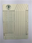 Eleven (11) Signed Golf Scorecards from Major Championship Winners & Prestigious Courses JSA ALOA