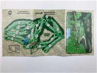 Eleven (11) Signed Golf Scorecards from Major Championship Winners & Prestigious Courses JSA ALOA