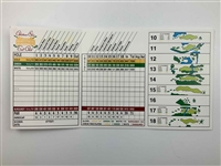 Eleven (11) Signed Golf Scorecards from Major Championship Winners & Prestigious Courses JSA ALOA